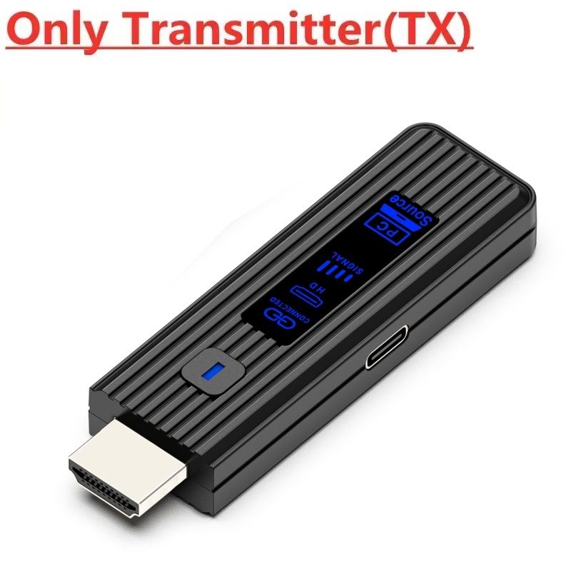 Wireless HDMI Video Dongle Adapter Transmitter  Receiver Kit for PC Camera Laptop to TV Project