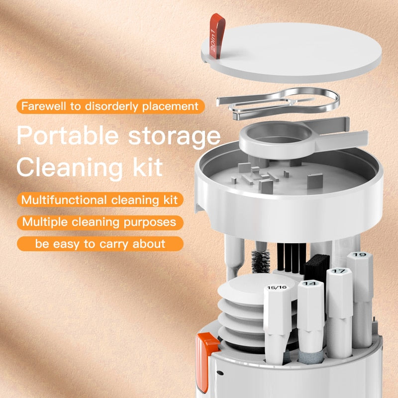 Digital Camera & Phone Cleaning Tool Set – Deep Cleaning Brush for Keyboard, Screen & Charging Port