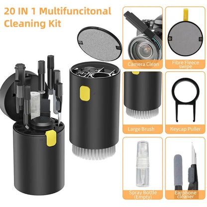 Digital Camera & Phone Cleaning Tool Set – Deep Cleaning Brush for Keyboard, Screen & Charging Port