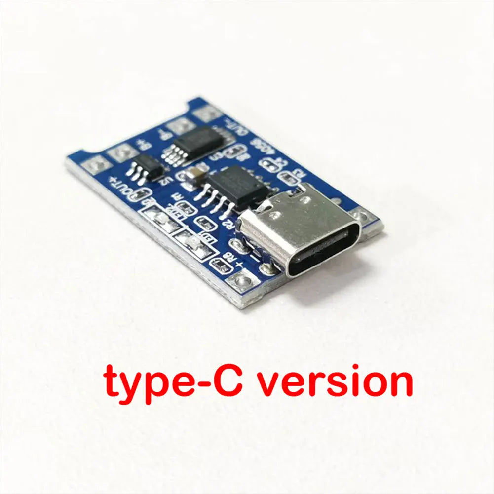 Lithium Charger Board 5V 1A2A Smart Battery Charger For 37V LiionLipo Micro USB  TypeC Protection M 3