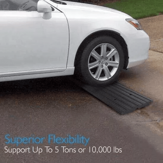 Pyle 3Piece HeavyDuty Extendable Curb Ramp 1