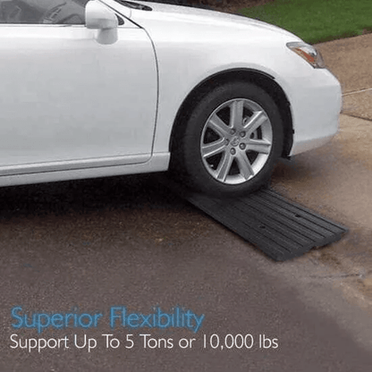 Pyle 3Piece HeavyDuty Extendable Curb Ramp 1