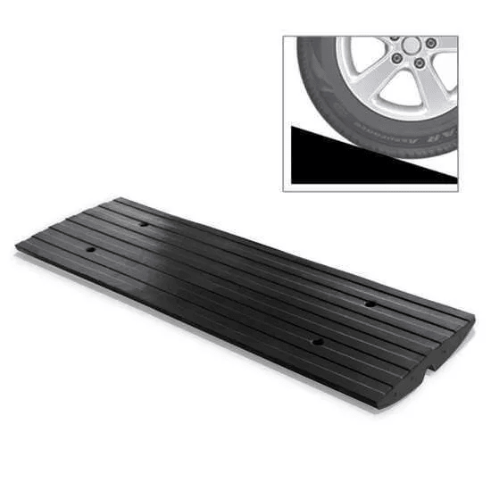 Pyle 3Piece HeavyDuty Extendable Curb Ramp 4