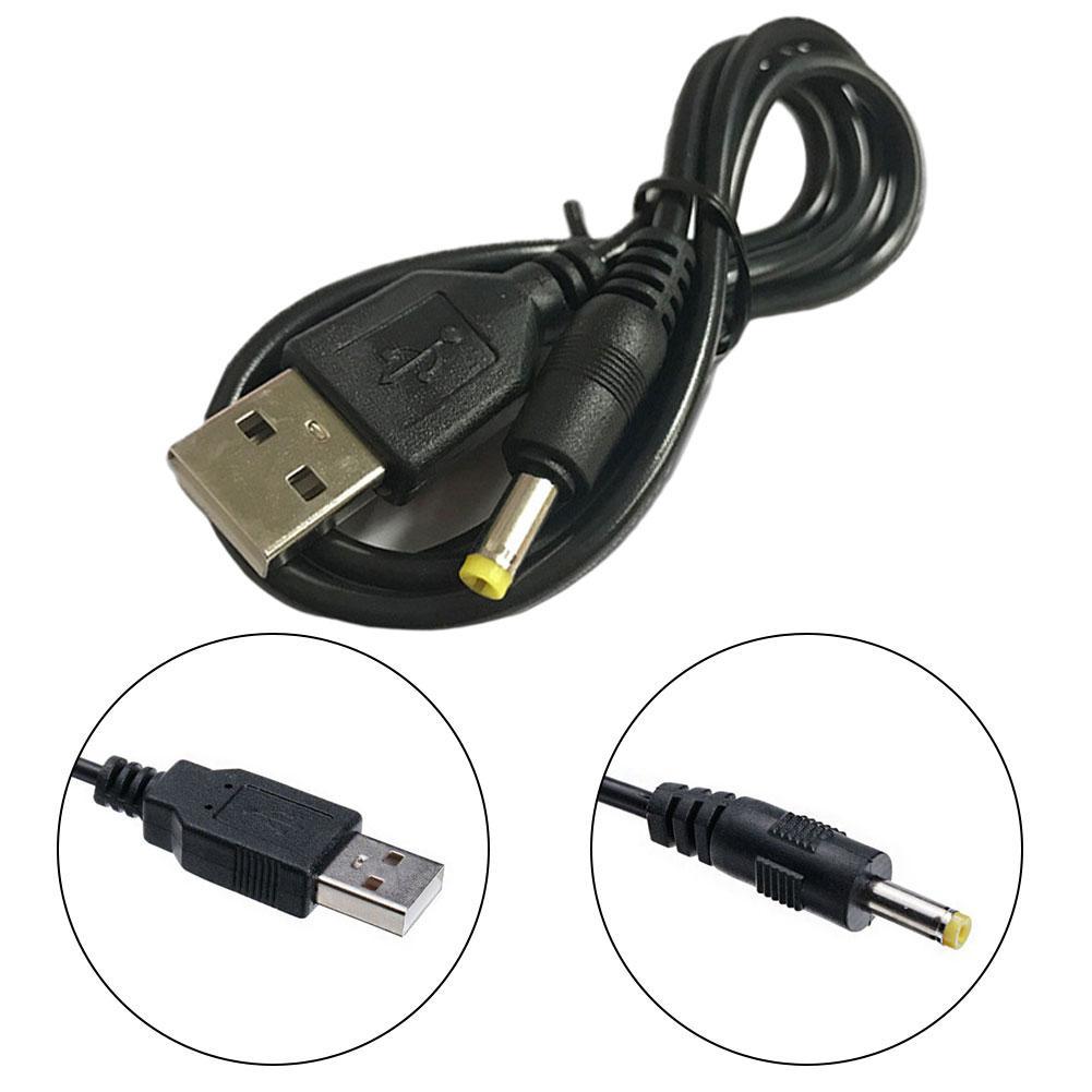 5V 1A USB To DC Power Charging Cable For PSP 100020003000 80cm Charge Cord With 40x17mm Plug 2