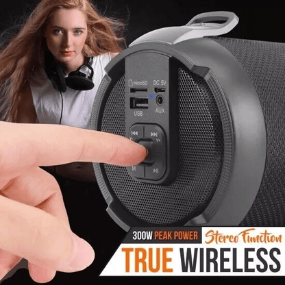 Wireless  Portable Bluetooth BoomBox Speaker System With FM Radio 2