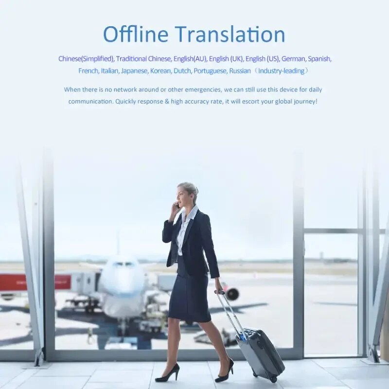 Smart Translator Device AIPowered Voice  Image Language Translator For 138 Languages 2