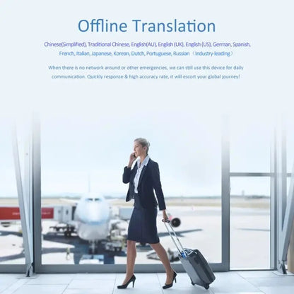 Smart Translator Device AIPowered Voice  Image Language Translator For 138 Languages 2