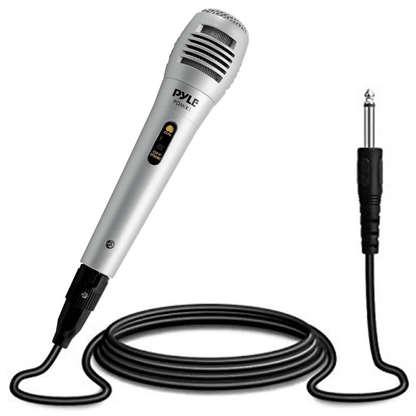 Dynamic Handheld Microphone, Professional Moving Coil Mic with XLR Cable