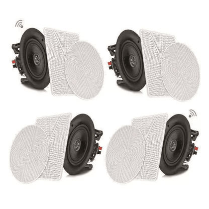 Speaker Bluetooth Ceiling Wall Speaker Kit Flush Mount Home Audio System With Wireless Connectivity 1