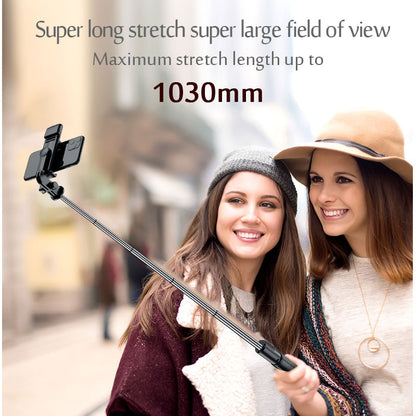 Portable Bluetooth Selfie Stick with Tripod, Retractable Multifunctional Phone Holder & Wireless Remote Shutter