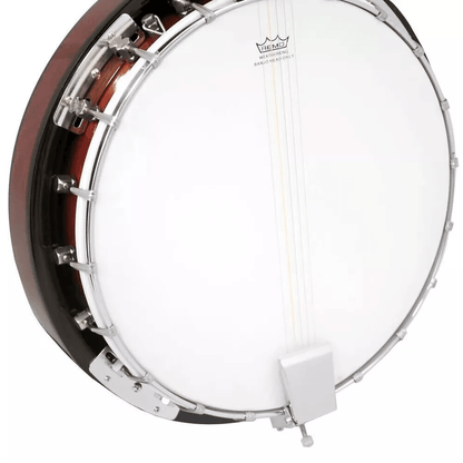 Pyle 5 String Banjo With Chrome Hardware Mahogany Rosewood  Maplewood Construction 1