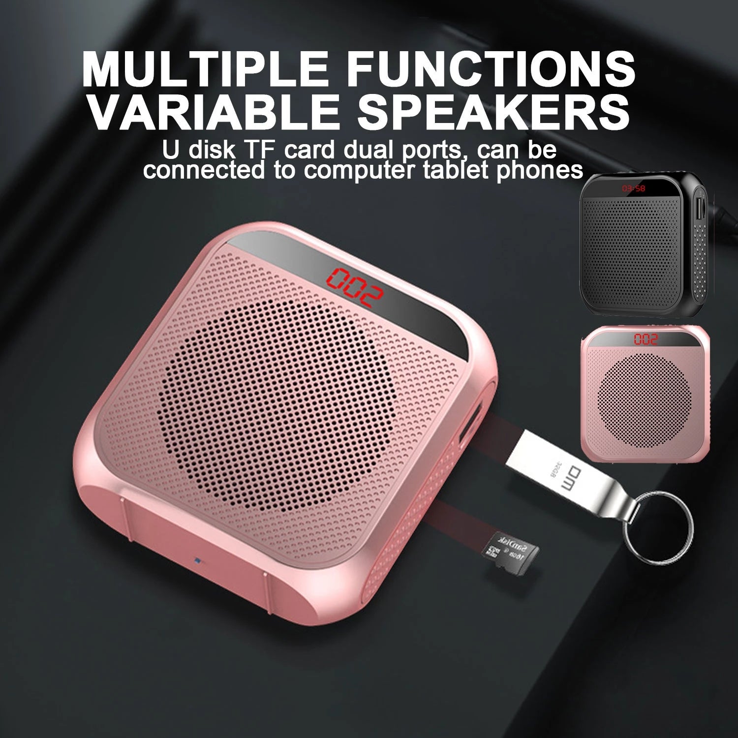 Bullhorn Megaphone Shop Voice Sound Audio Amplifier For Portable Speaker With Microphone Megafon Lo 2