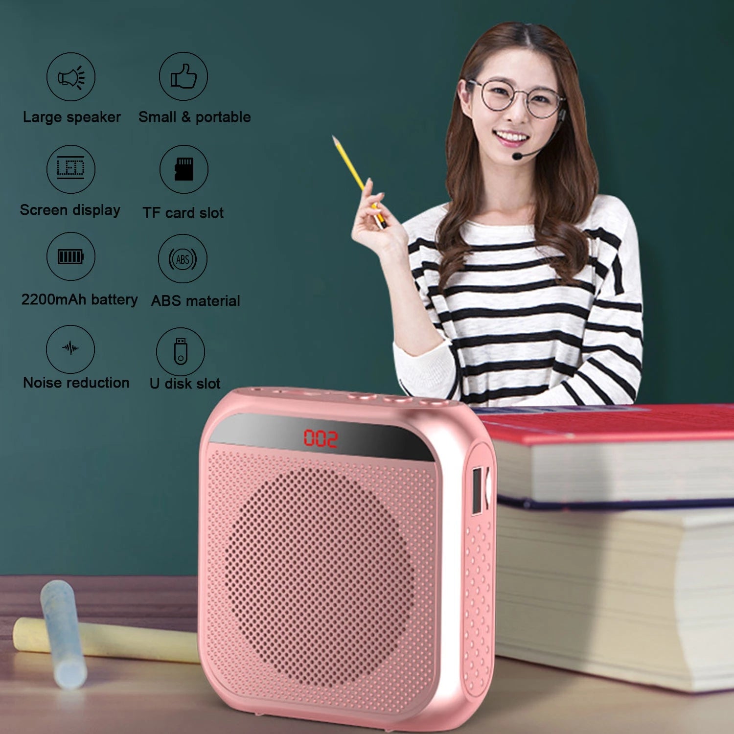 Bullhorn Megaphone Shop Voice Sound Audio Amplifier For Portable Speaker With Microphone Megafon Lo 1