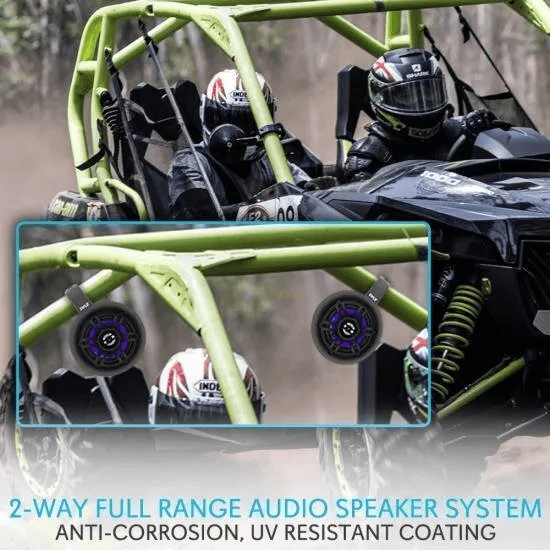 Pyle Bluetooth Ready Marine Tower Speakers With LED Lights Waterproof Wakeboard Speakers For Boat   3