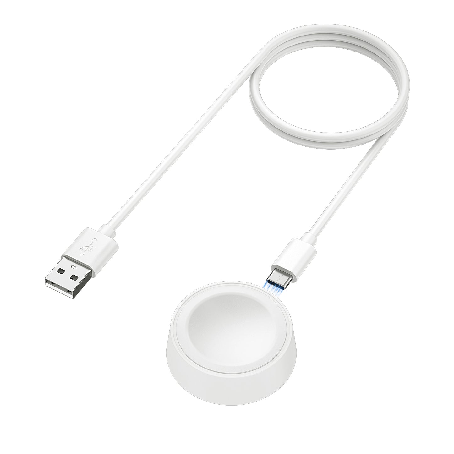 Wireless Magnetic Charging Dock For Samsung Galaxy Watch 7654  Classic Fast Charging Watch Dock 1