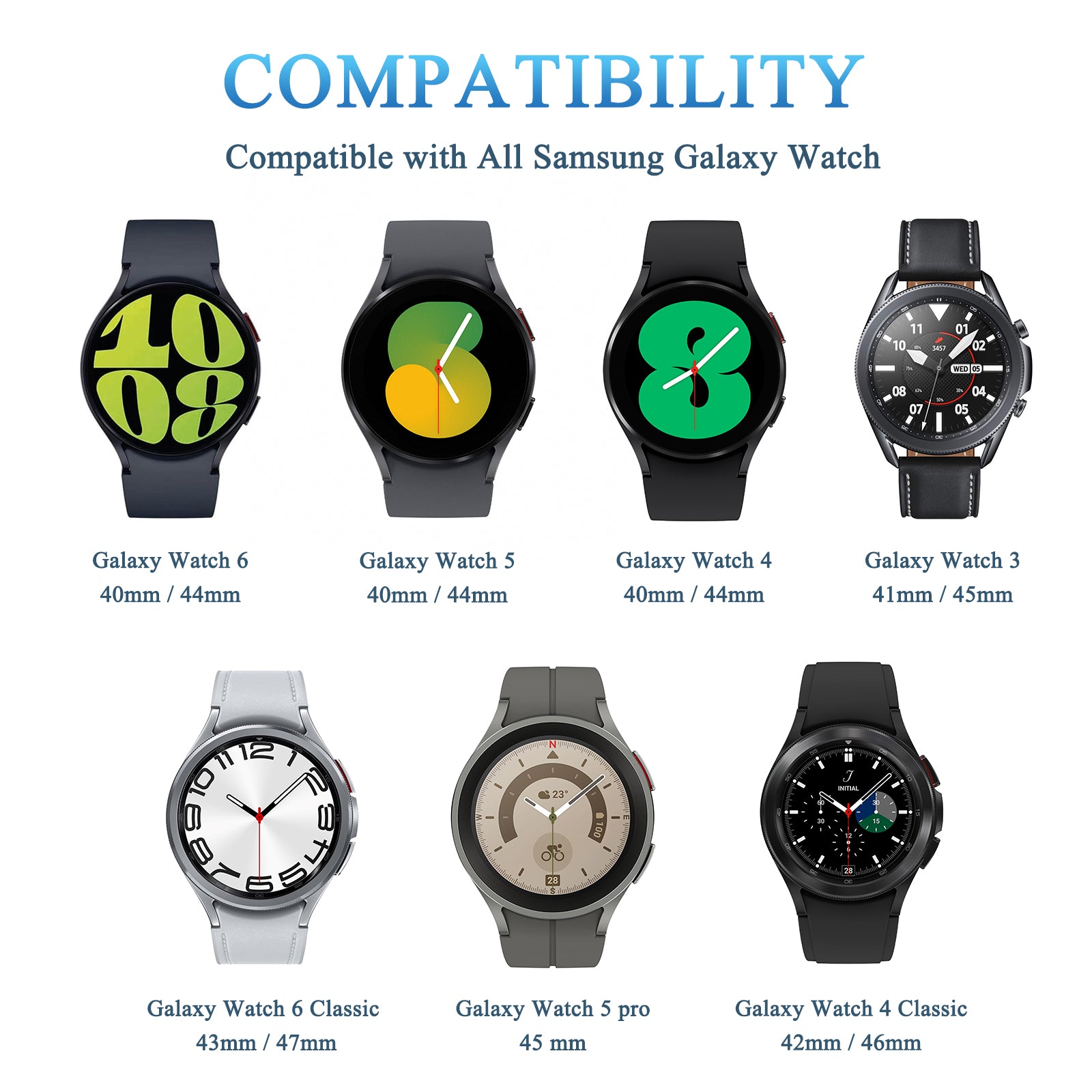 Wireless Magnetic Charging Dock For Samsung Galaxy Watch 7654  Classic Fast Charging Watch Dock 3