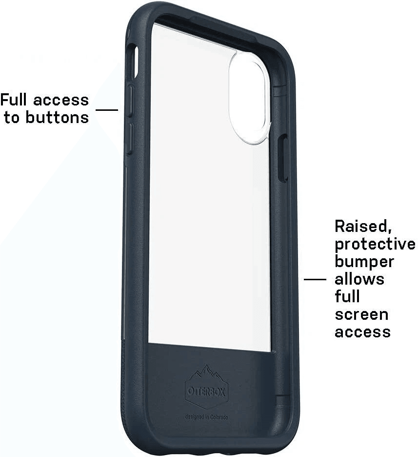 OtterBox Statement Series IPhone XR Case Lucent Black UltraSlim ClearBlack Design 3