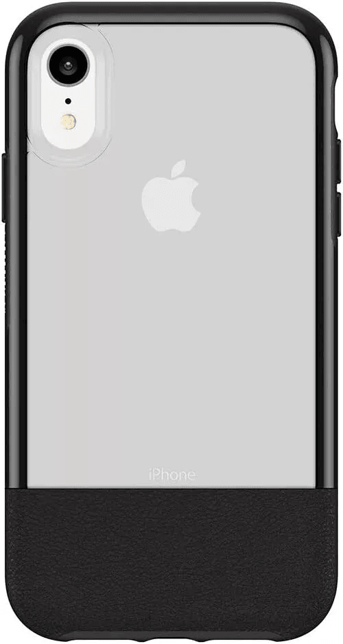 OtterBox Statement Series iPhone XR Case, Lucent Black, Ultra-Slim Clear/Black Design