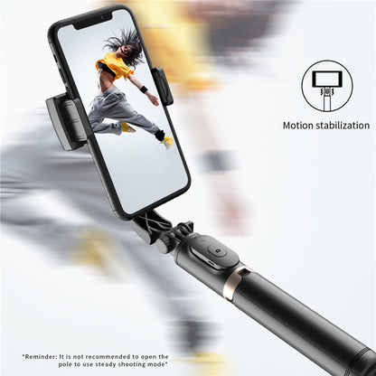All In One Selfie Stick Tripod Roreta Bluetooth Gimbal Stabilizer Foldable Extendable  Wireless Rem 1
