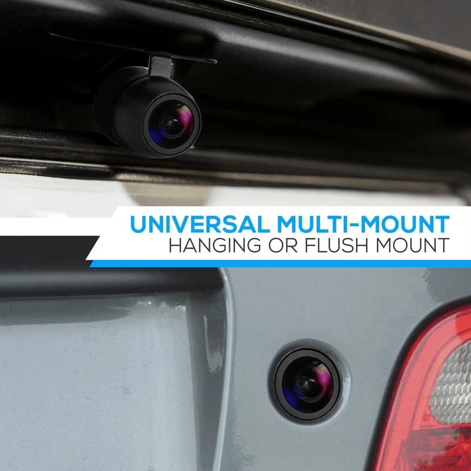 Waterproof Pyle Universal Mount Backup Camera FrontRear View CMD Color Camera With Night Vision  Wi 5