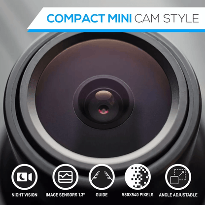 Waterproof Pyle Universal Mount Backup Camera FrontRear View CMD Color Camera With Night Vision  Wi 4