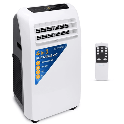 Portable AC with Heating, Dehumidifier & Fan, Remote Controlled Air Conditioner