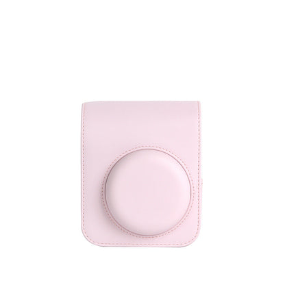 Instax Mini 12 PU Leather Camera Case Soft Protective Travel Bag With Shoulder Strap For Fujifilm I 5