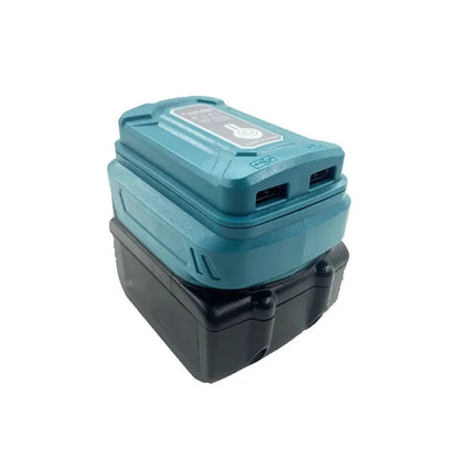 Lithium Battery Converter 14.4V/18V Battery Adapter for LED Work Lights & Power Tools