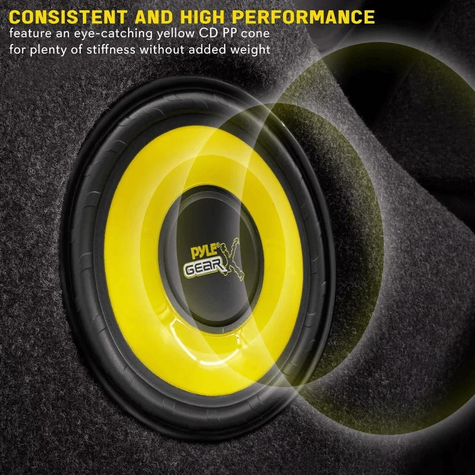 Pyle RMS Component Speaker System Peak Car Audio Speakers With Poly Injected Cone  Aluminum Voice C 2