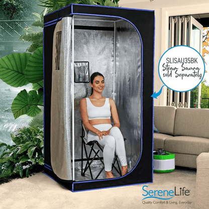 Sauna Steamer WRemote Control And Steam Hose For SereneLife Model Efficient  Easy Home Sauna Upgrad 3