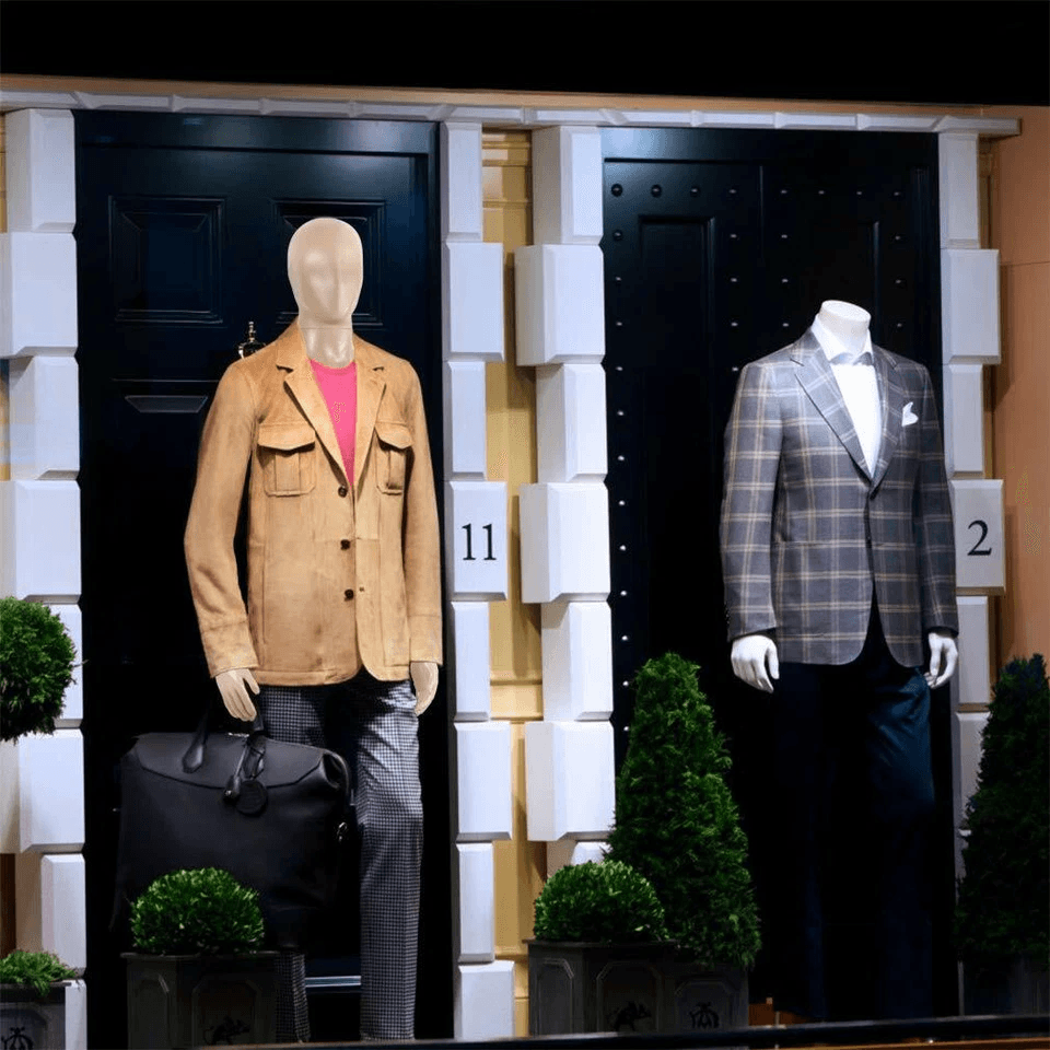 Male Full Body Realistic Mannequin Display With Head Turns Adjustable Dress Form With Metal Base Fo 4