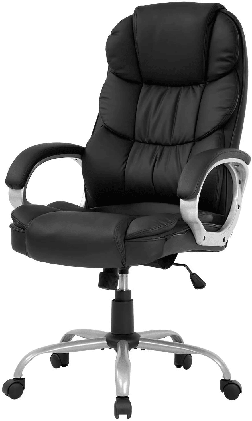 Premium High Back Leather Executive Office Chair Ergonomic Desk  Task Seating 1