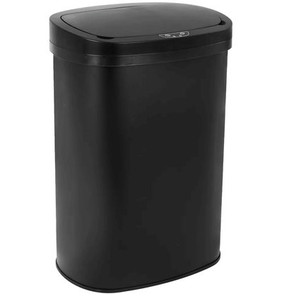 Stainless Steel Kitchen Trash Can Automatic TouchFree Garbage Bin With Lid 9