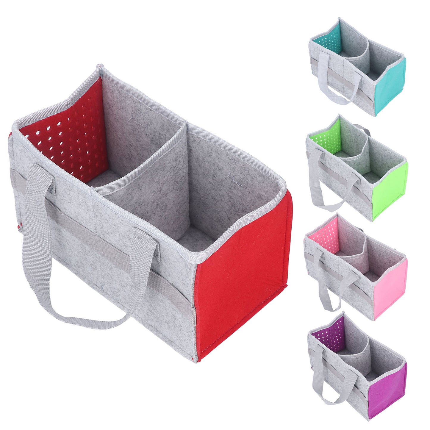 Portable Travel Carrying Storage Bag for Toniebox Extra Space Felt Cloth Case for Tonies Player Starter Set