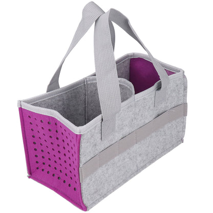 Portable Travel Carrying Storage Bag for Toniebox Extra Space Felt Cloth Case for Tonies Player Starter Set