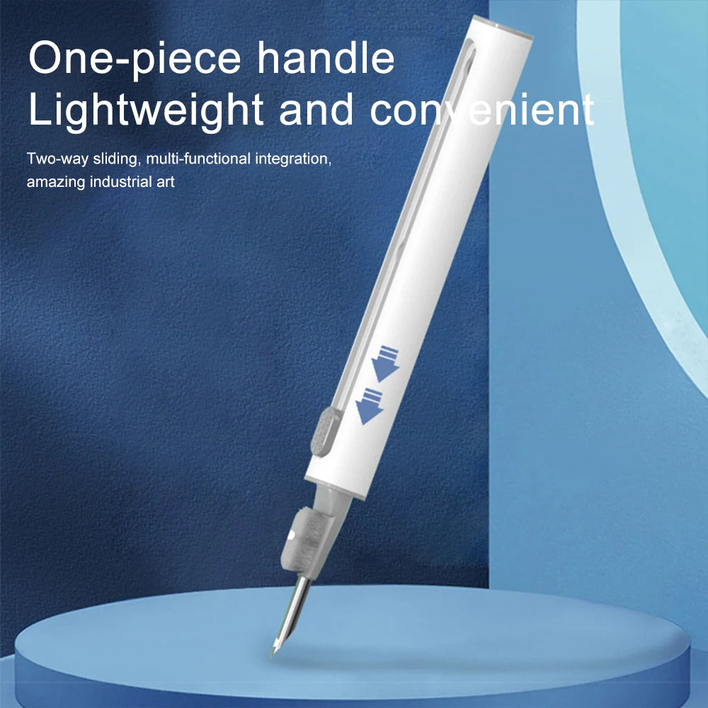 3-in-1 Sliding Cleaning Pen for AirPods & Earbuds, Pro Series Case & Headset Cleaner Tool
