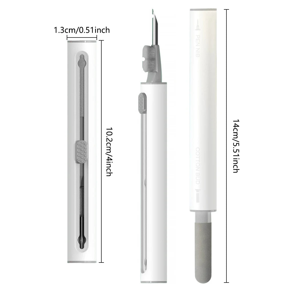 3-in-1 Sliding Cleaning Pen for AirPods & Earbuds, Pro Series Case & Headset Cleaner Tool
