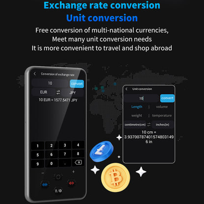 S85 Pro Language Translator Device 138 Languages, Offline Translation, Voice & Video Recording