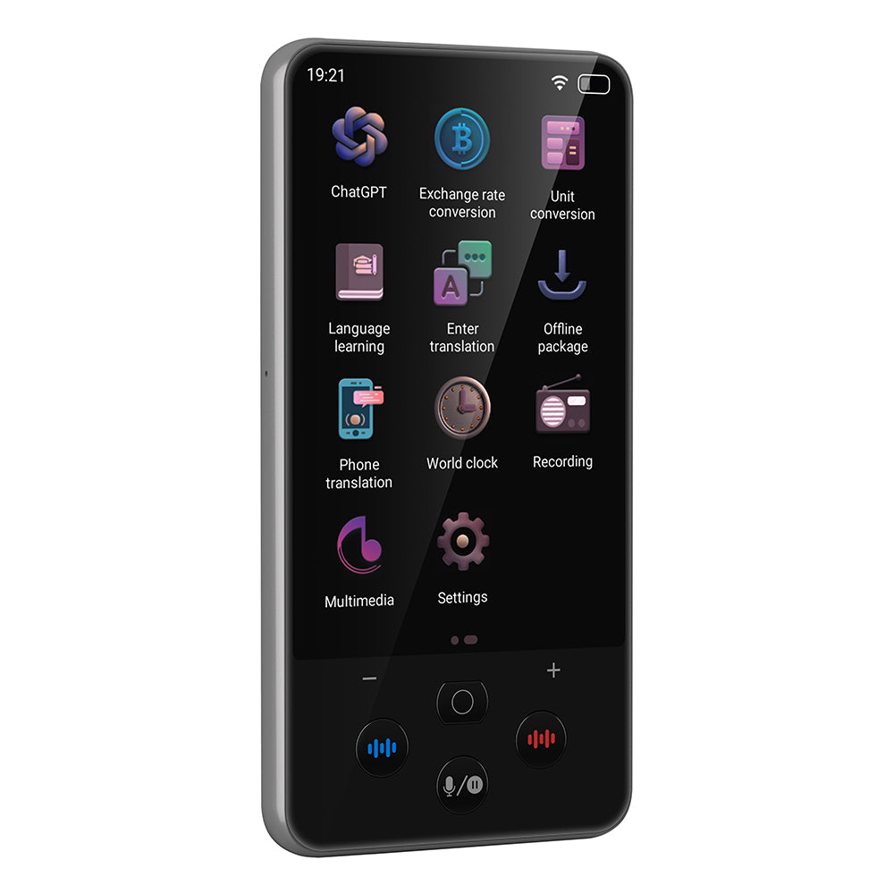 S85 Pro Language Translator Device 138 Languages, Offline Translation, Voice & Video Recording