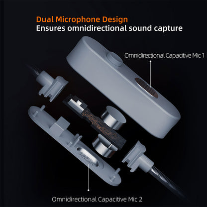 Premium KZ Type C Upgrade Cable 075mm Gold Plated Pins  Silver Plated Copper For Enhanced Headphone 4
