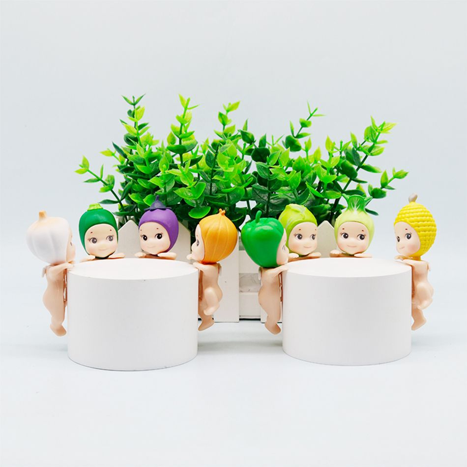 Sonny Angel Harvest Series Blind Box Fruit Vegetable Figures, Cute Doll Ornament for Kids