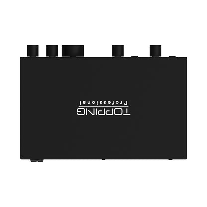 TOPPING E2x2 Professional Audio Interface 2in 2out USB Sound Card For Live Streaming Recording  Mix 5