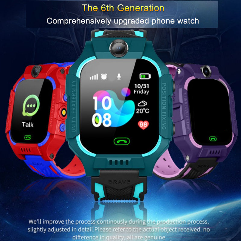 Original Smart Watch for Kids, LBS Baby Phone 2G Watch with Camera, SOS, PK Q02, Q12, Q15 – Gift for Boys & Girls