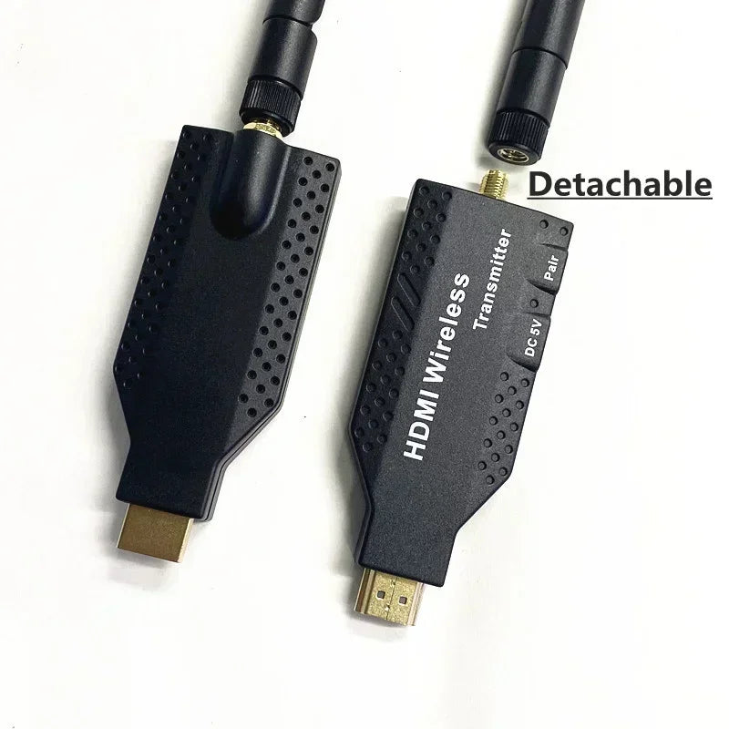 HDMI Wireless Transmitter  Receiver 1080P 50M Extender For 1 TX To 4 RX PS4 Laptop PC TV Monitor Pr 4
