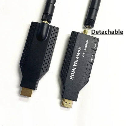 HDMI Wireless Transmitter  Receiver 1080P 50M Extender For 1 TX To 4 RX PS4 Laptop PC TV Monitor Pr 4