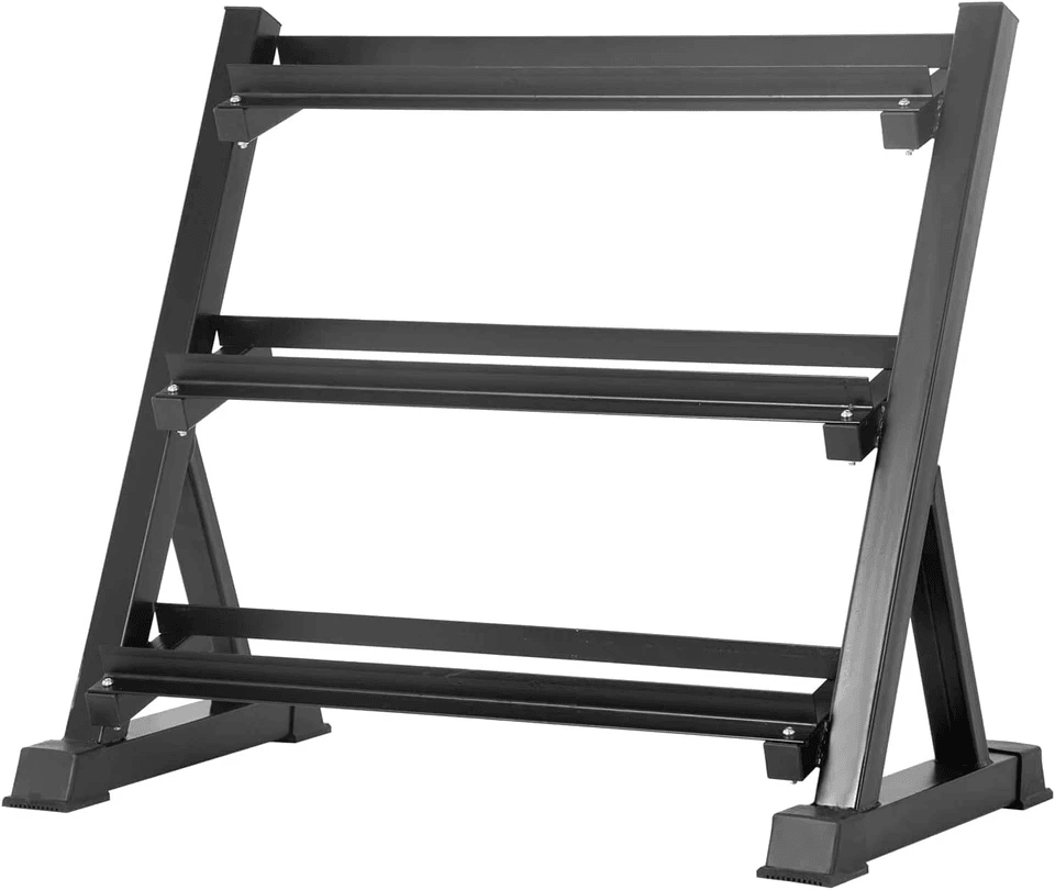 Dumbbell Rack Tier Solid Steel Weight Rack Holder Quick Rack With High Capacity For Home Gym Fitnes 7