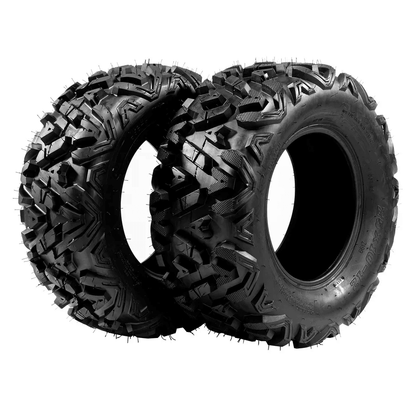 4 Tire Set ATV UTV Tires 25x8x12  25x10x12 6Ply Front  Rear  AllTerrain OffRoad Quad Replacement 1