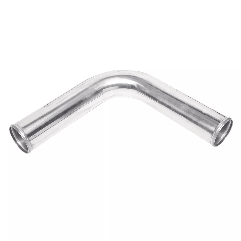 Polished Aluminum Intercooler Pipe Kit With Black Hose  Clamp Universal Fit For Turbo Intake  Perfo 7