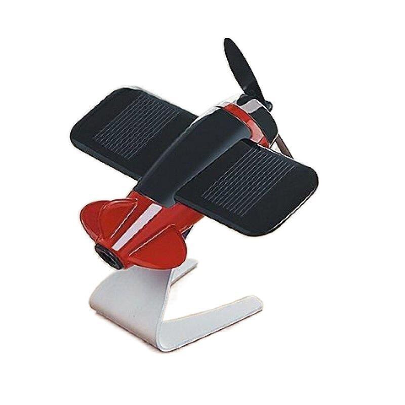 Solar Airplane Ornament Creative Car  Desk Decor For Men  Women Energy Spinning Gift For Car Enthus 2