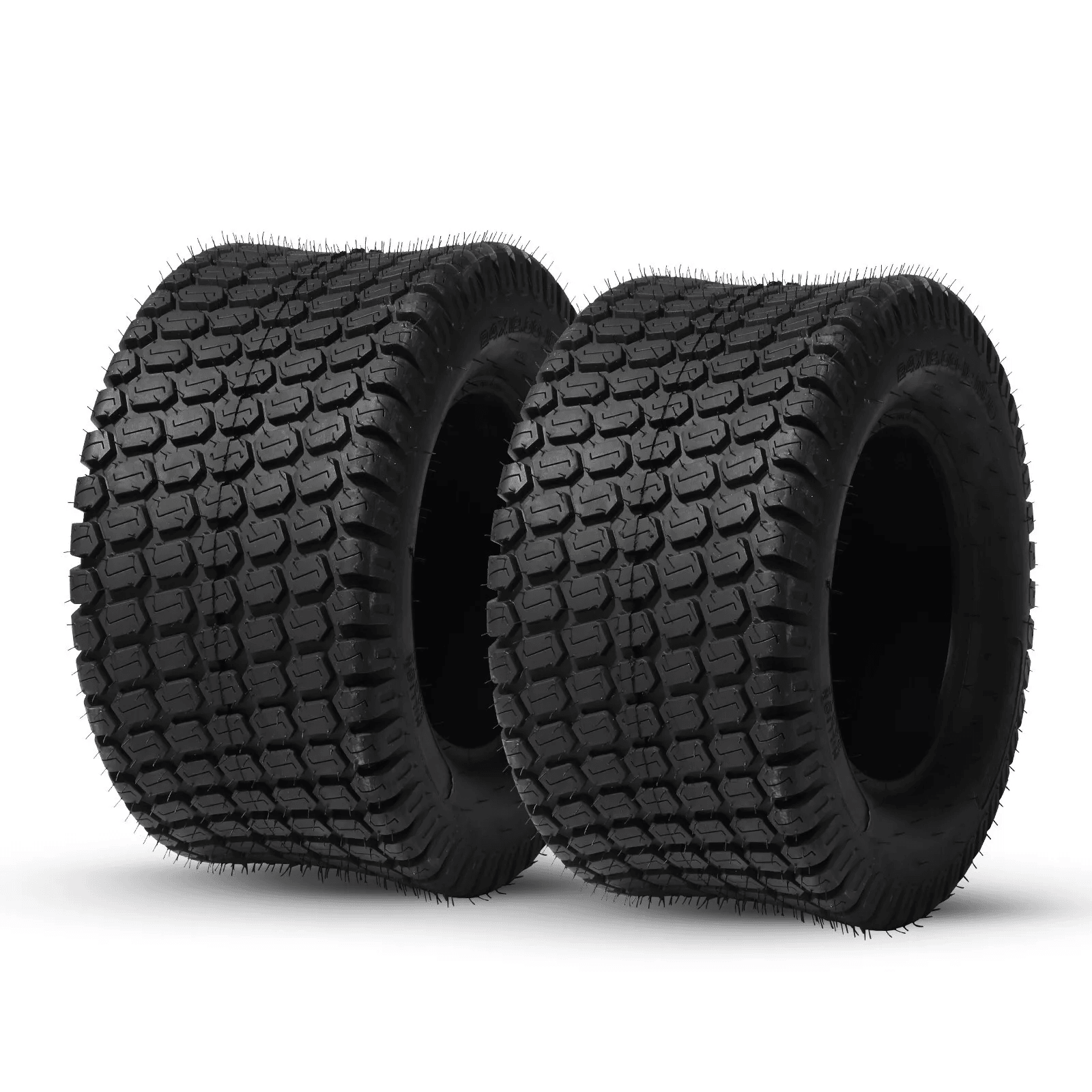 Lawn & Garden Mower Tractor Turf Tires, Heavy-Duty Replacement Tires for Lawn Tractors & Garden Equipment